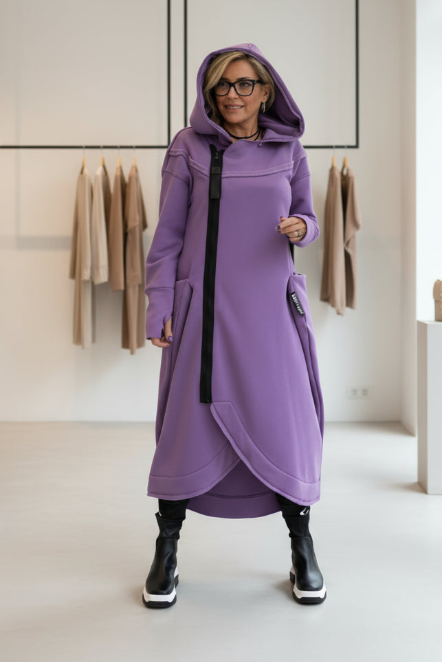 NAREL – SPORTLICHES HOODIEKLEID