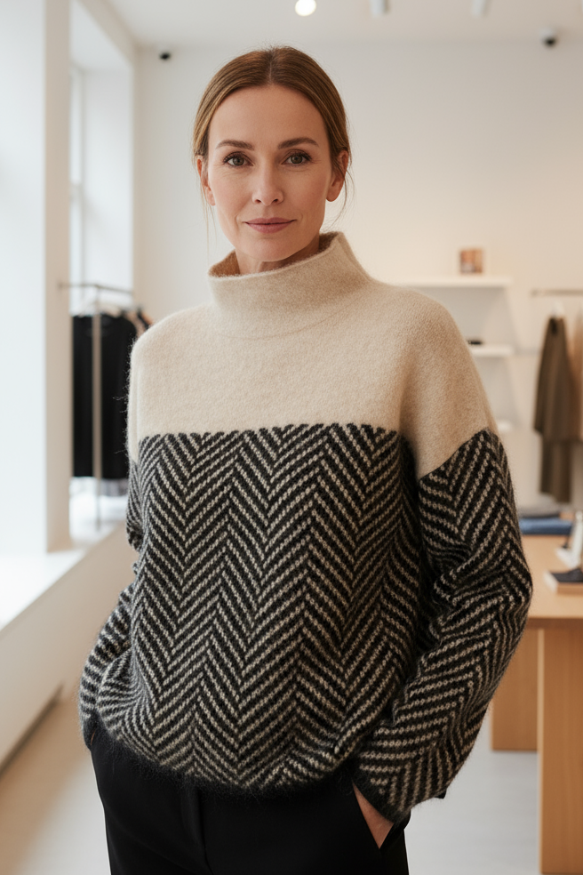 KARLA - ROLLKRAGENPULLOVER