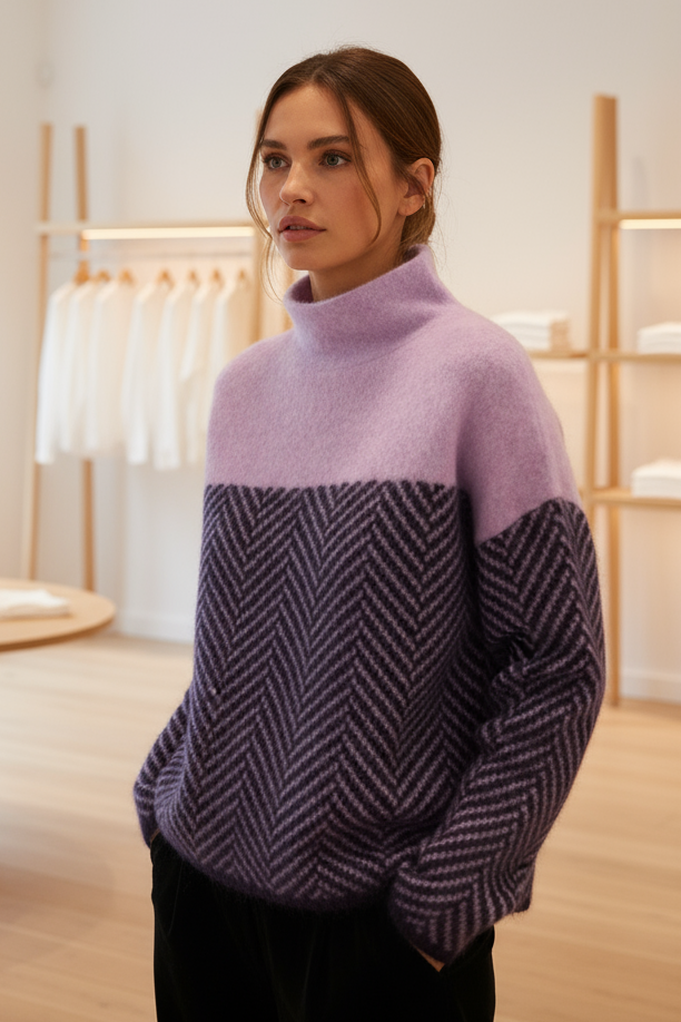 KARLA - ROLLKRAGENPULLOVER