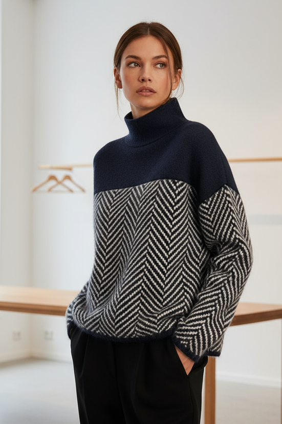 KARLA - ROLLKRAGENPULLOVER