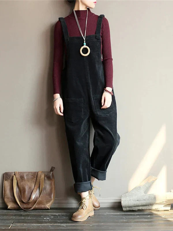MOLLY – LOOSE FIT KORDHOSEN-OVERALL