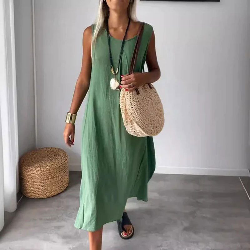 ALURA – LOCKERES ÄRMELLOSES KLEID
