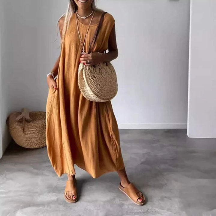 ALURA – LOCKERES ÄRMELLOSES KLEID