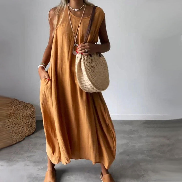 ALURA – LOCKERES ÄRMELLOSES KLEID