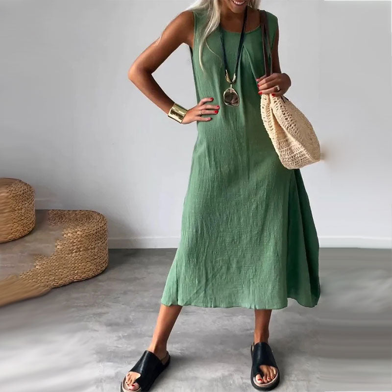 ALURA – LOCKERES ÄRMELLOSES KLEID