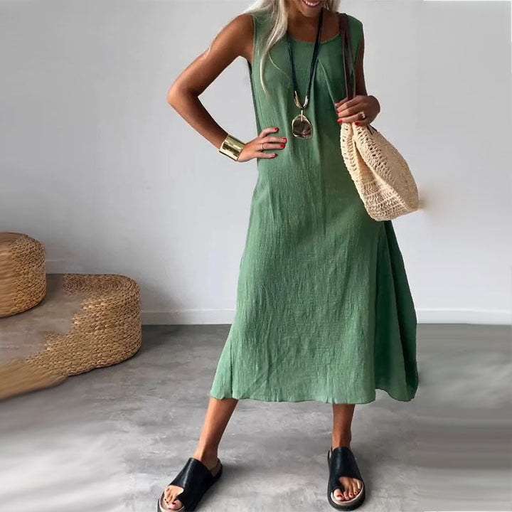 ALURA – LOCKERES ÄRMELLOSES KLEID