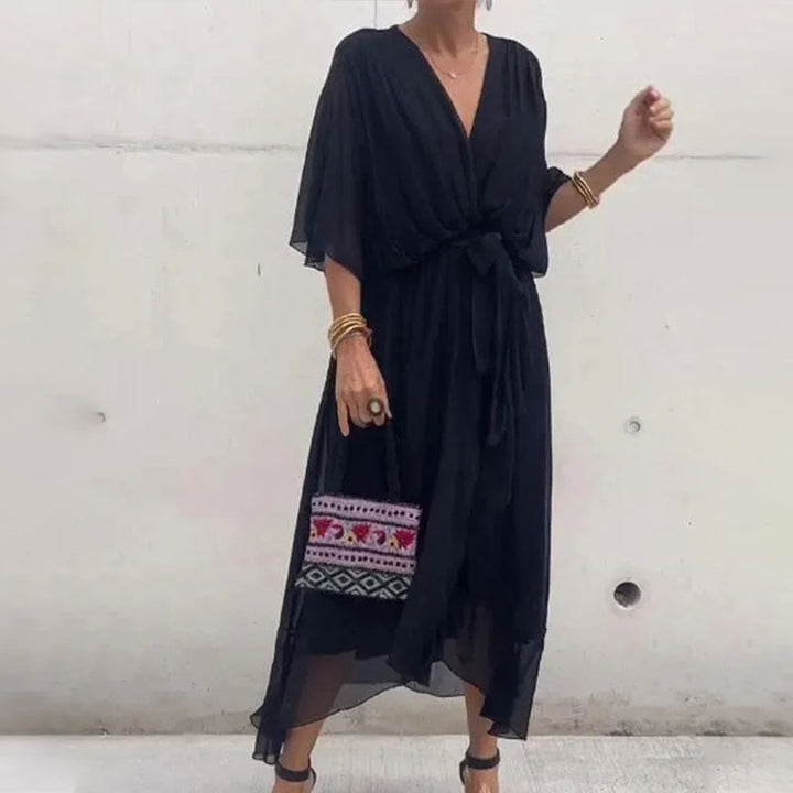 ALINTA – MIDIKLEID MIT V-AUSSCHNITT