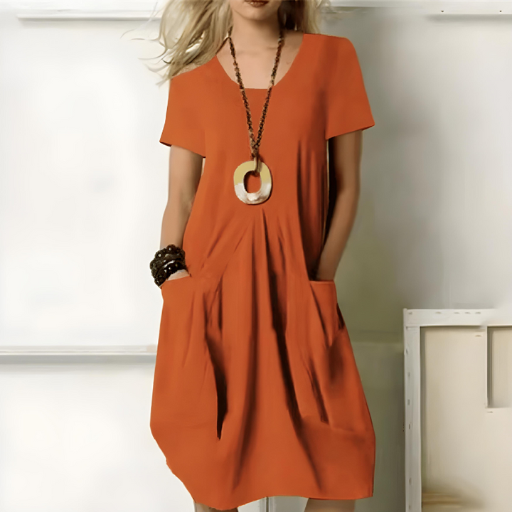 HARLOW – KLEID MIT BAUCHABDECKUNG