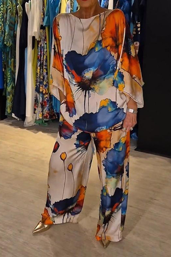 JANELLE – FARBIGES ZWEITEILIGES SET