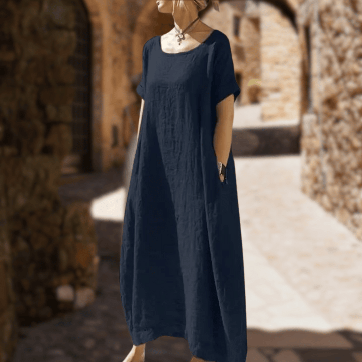 ALBA – WEICHES UND BEQUEMES LANGES FREIZEITKLEID