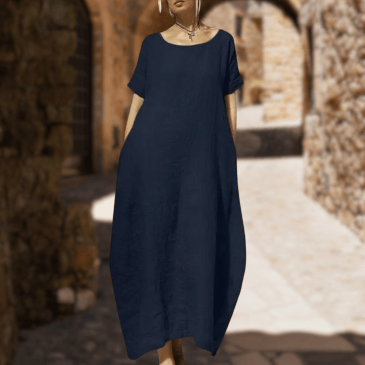 ALBA – WEICHES UND BEQUEMES LANGES FREIZEITKLEID