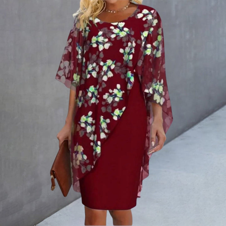 KIMMIE – ELEGANTES FLORALPRINT-KLEID