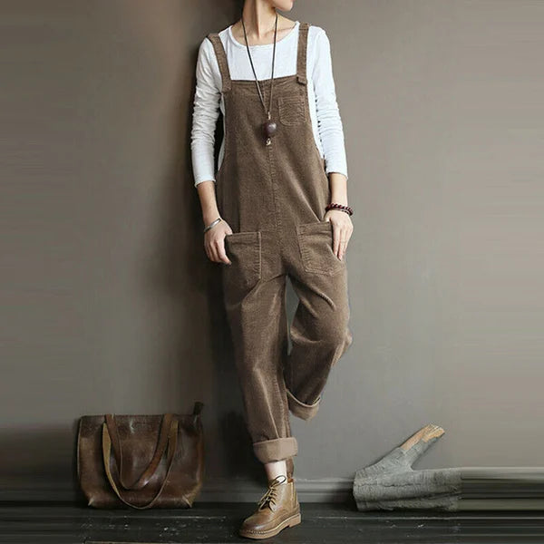 MOLLY – LOOSE FIT KORDHOSEN-OVERALL