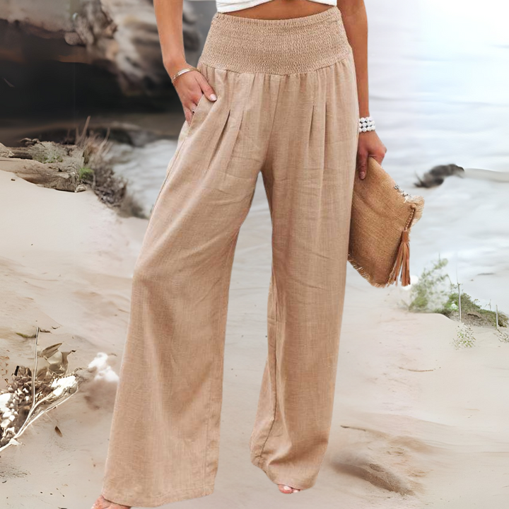 SELIMA - BEACH WIDE-LEG PANTS