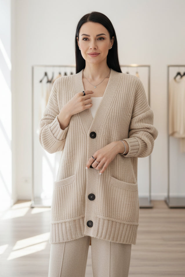 FRANZI – BAUMWOLLJACKE MIT KNÖPFEN