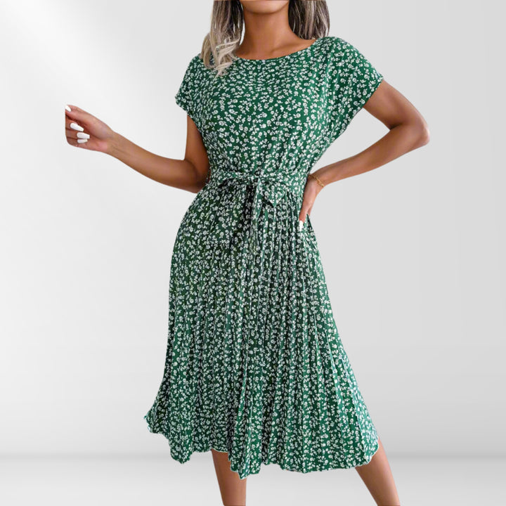 ANELE – BLUMENFALTENKLEID