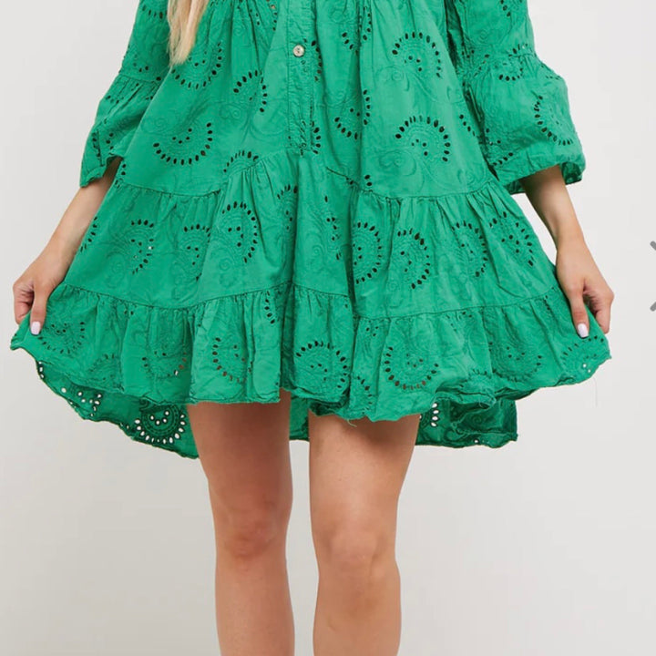 FRIEDA – SPITZENBLUSENKLEID