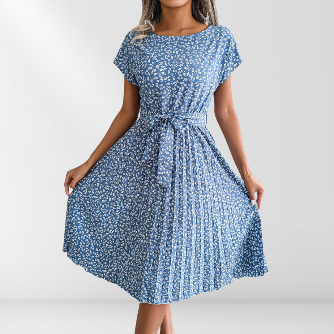 ANELE – BLUMENFALTENKLEID