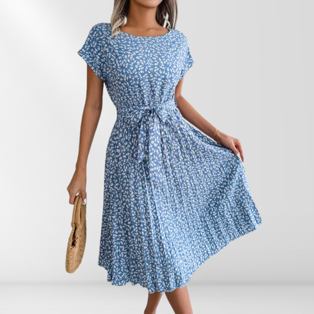 ANELE – BLUMENFALTENKLEID