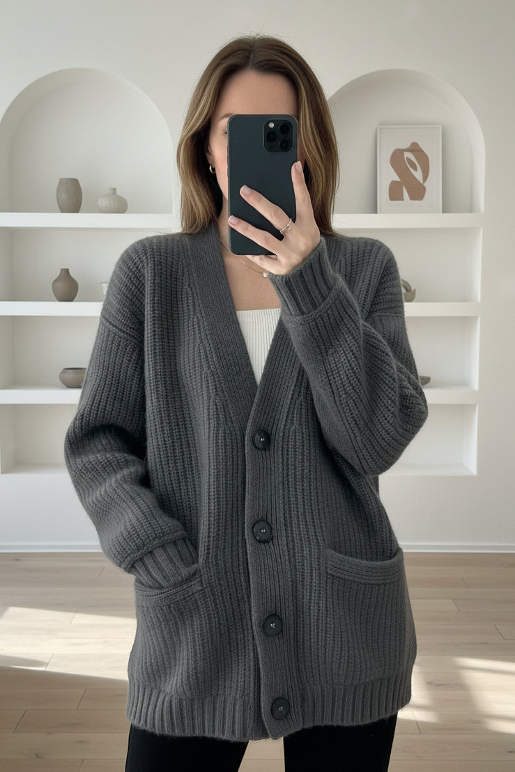 FRANZI – BAUMWOLLJACKE MIT KNÖPFEN