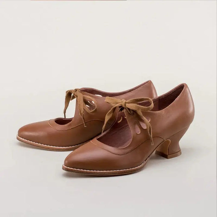 ZAYANA – ORTHOPÄDISCHE LEDER-SCHUHE MIT ABSATZ