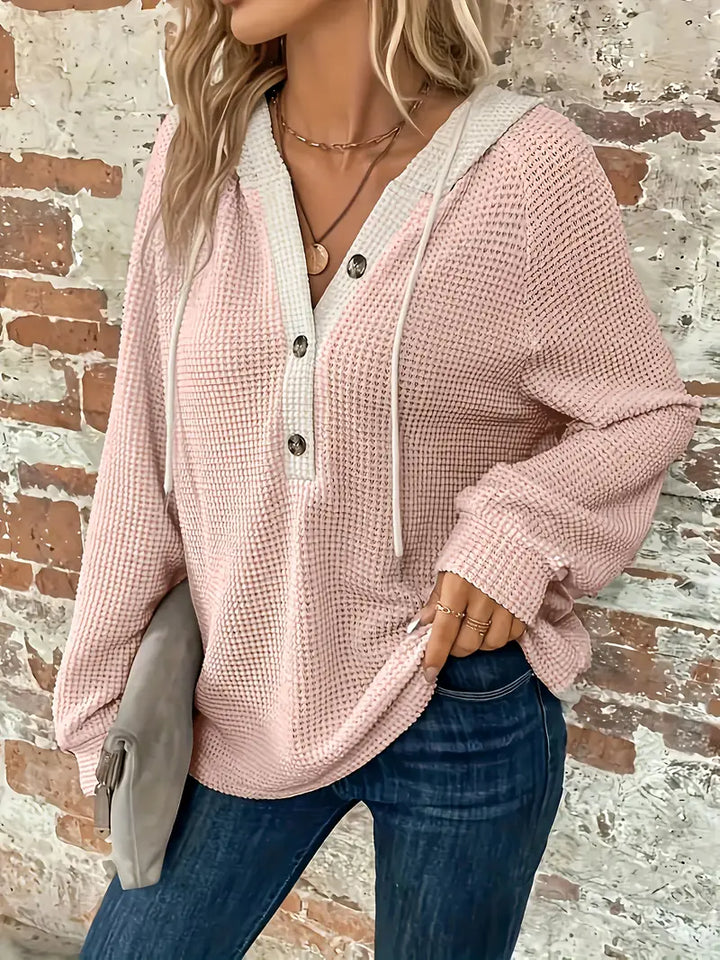 MELINA – LOCKERES KNOPF-SHIRT