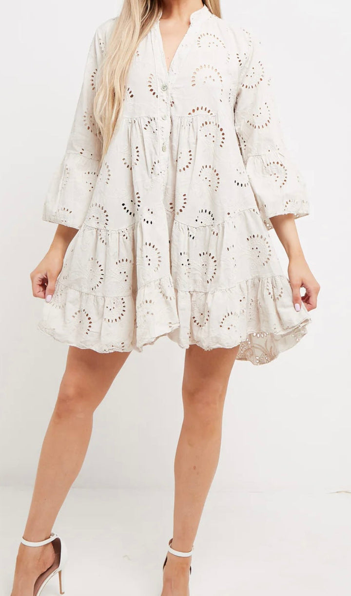 FRIEDA – SPITZENBLUSENKLEID