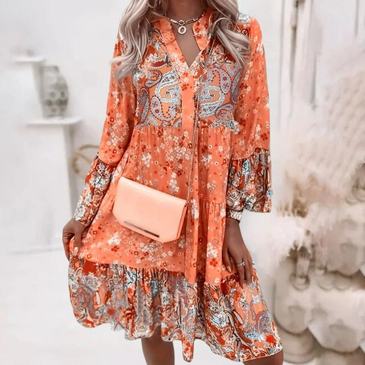 BONNA - FLORAL BOHO KLEID