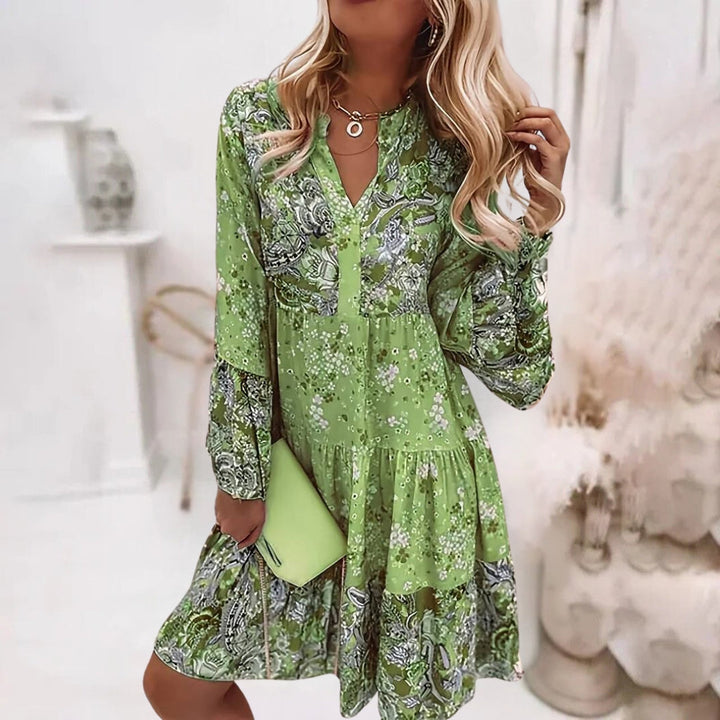 BONNA - FLORAL BOHO KLEID