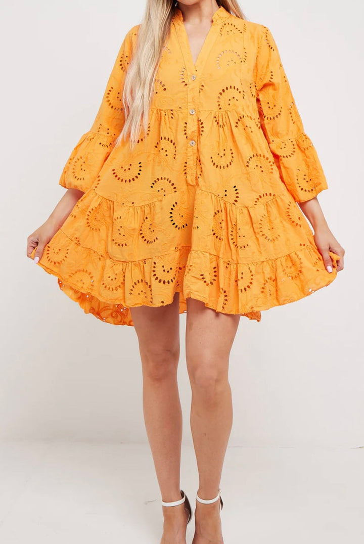 FRIEDA – SPITZENBLUSENKLEID