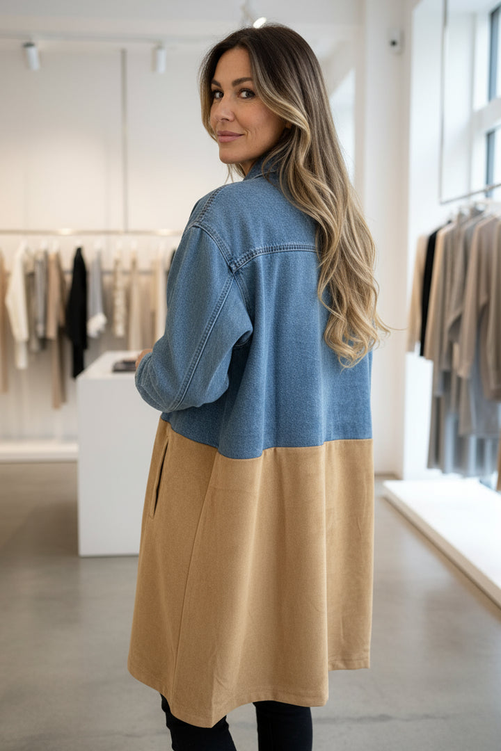 ISOLDE – URBANE ZWEIFARBIGE JACKE