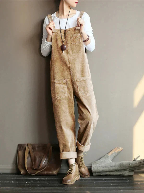 MOLLY – LOOSE FIT KORDHOSEN-OVERALL