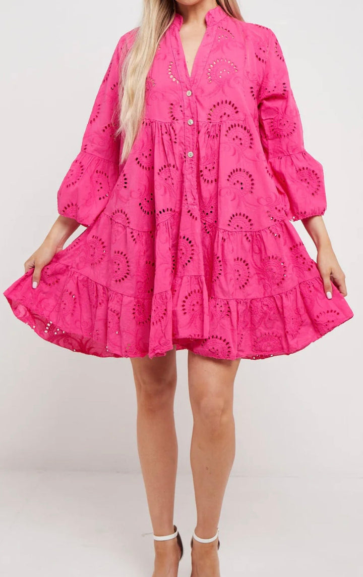 FRIEDA – SPITZENBLUSENKLEID