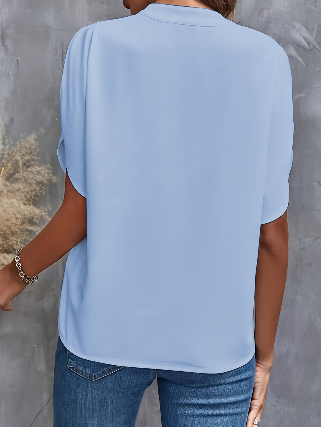 HAYDEN – BLOUSE MIT AUSGESTELLTEN ÄRMELN