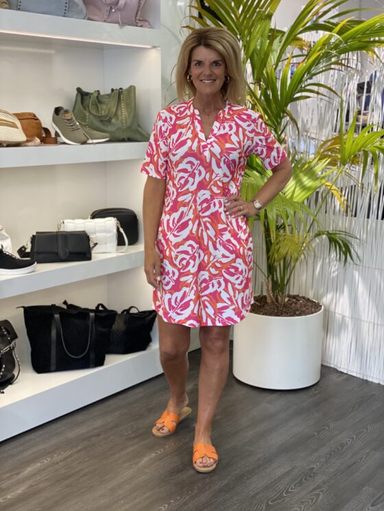 RHONDA - COLOURFUL DRESS