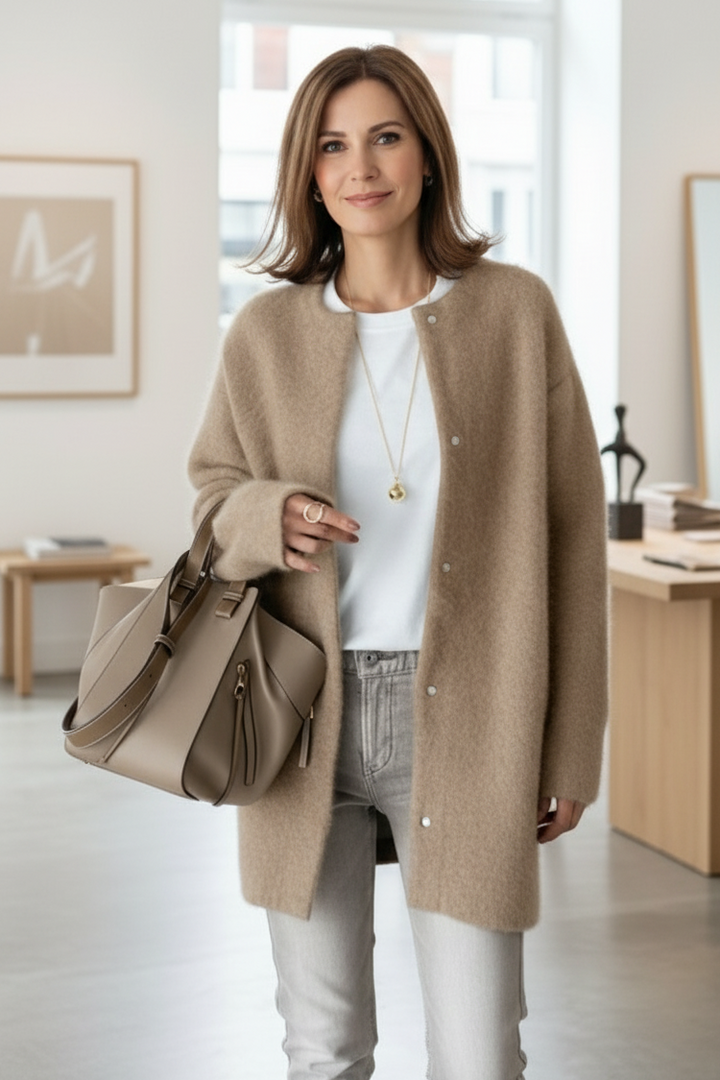 CORA – ZEITLOSE STRICKJACKE