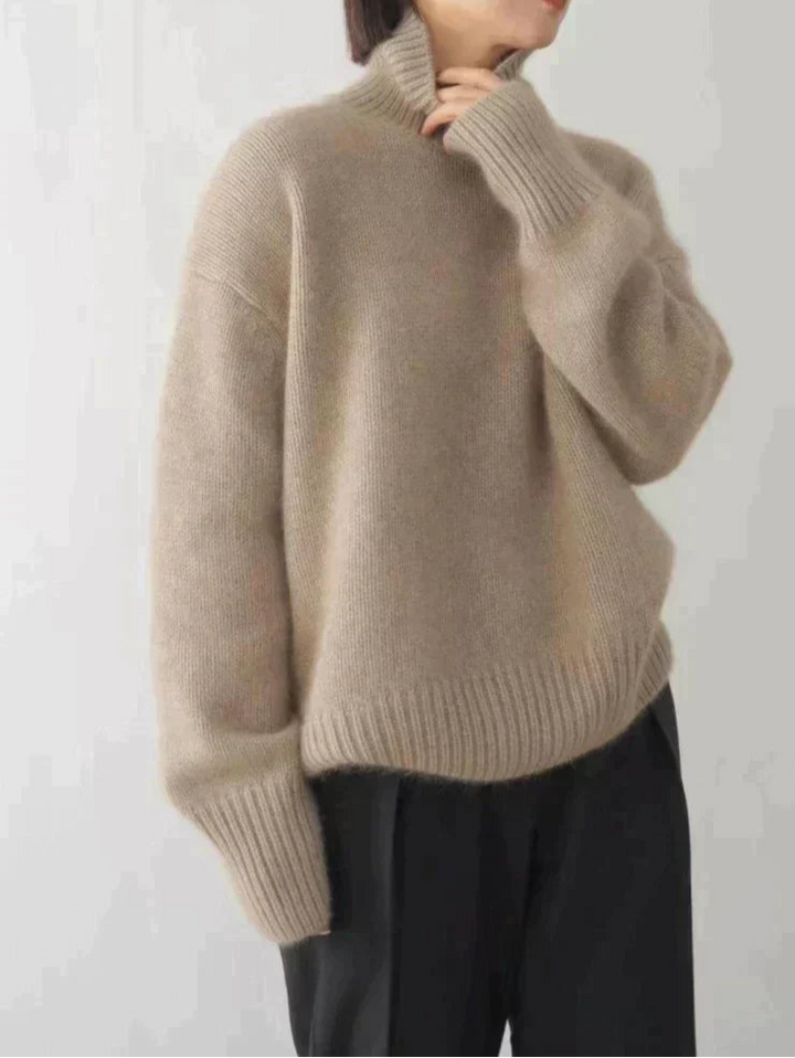 SOPHIA – KUSCHELIGER ROLLKRAGENPULLOVER