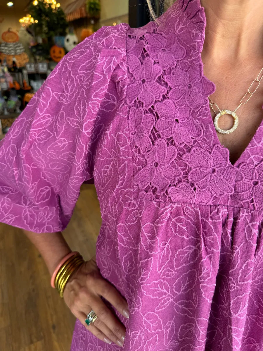 MELANIE – SOMMERKLEID MIT PUFFÄRMELN