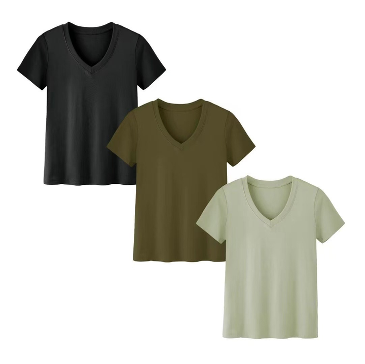 GENEVA - BASIC T-SHIRT | 3ER-PACK
