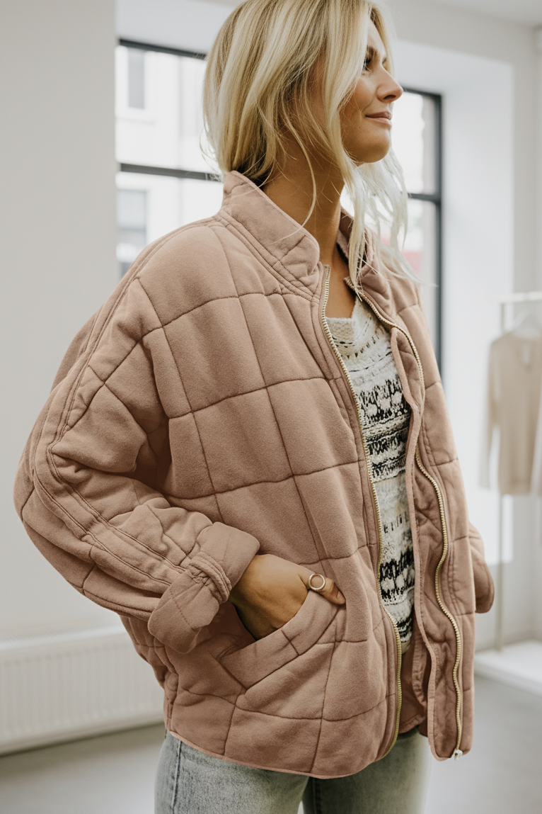 AMY - WATTIERTE STYLISCHE JACKE