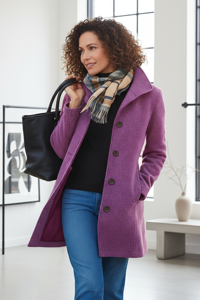 ILSE – ELEGANTER KURZMANTEL