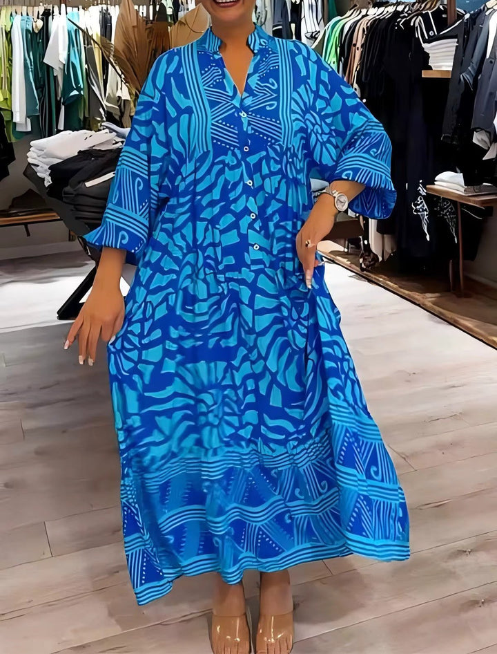 SANDRA – LOOSE KLEID MIT PRINT