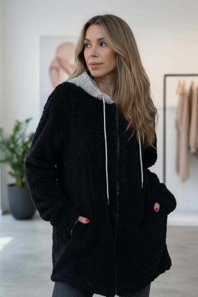 MARISEN – KUSCHELIGE KAPUZENJACKE