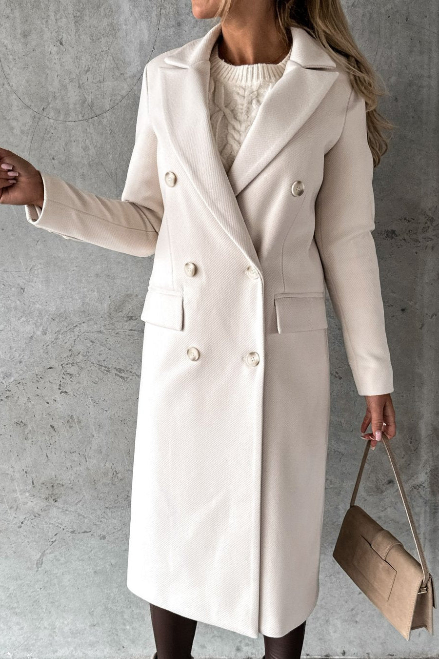 ELISABETH – KLASSISCHER LANGMANTEL