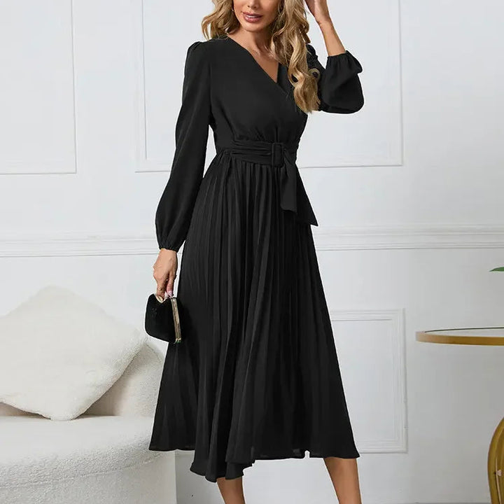 LAVINIA – STILVOLLES PLISSEEKLEID