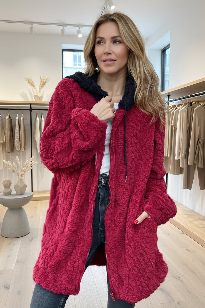 MARISEN – KUSCHELIGE KAPUZENJACKE