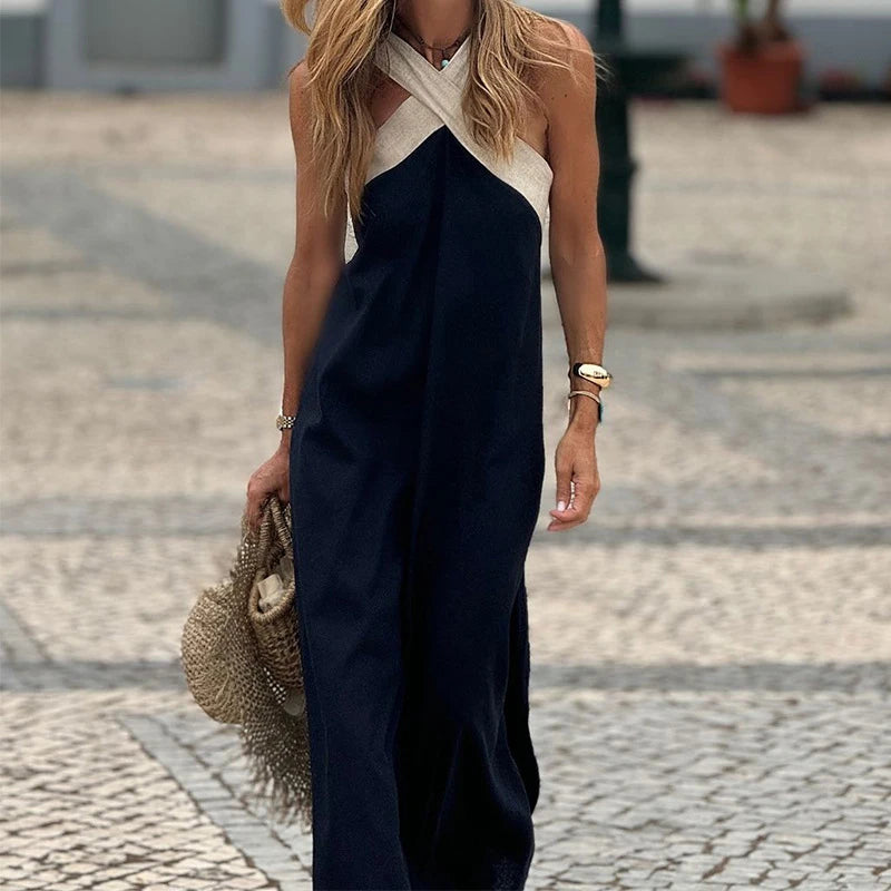 GINNY - CROSSOVER-KLEID