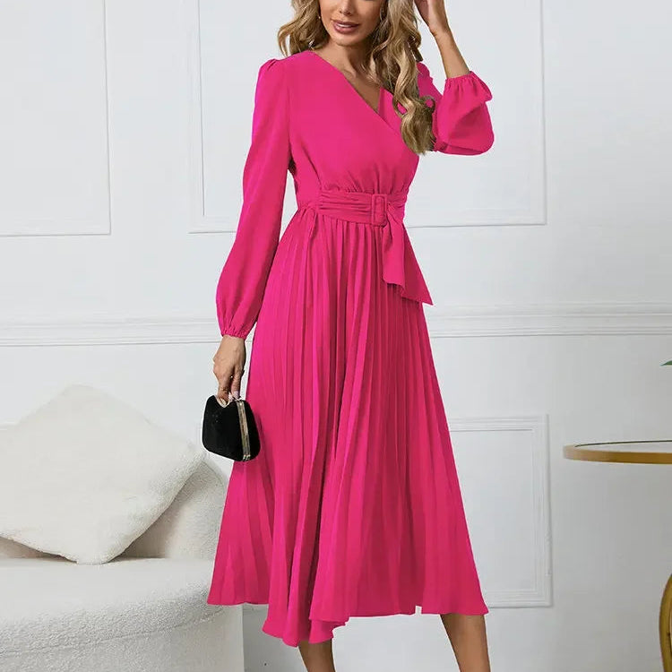 LAVINIA – STILVOLLES PLISSEEKLEID