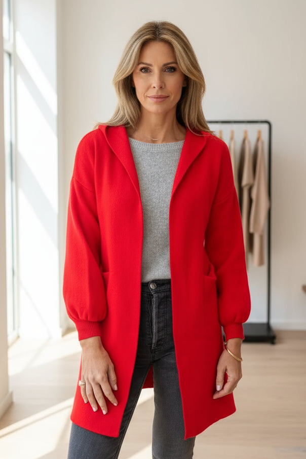 MERELYN – LÄSSIGE KAPUZENJACKE