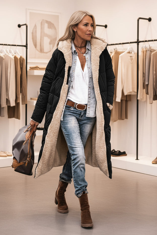 NOELLE – LANGER TEDDY-MANTEL